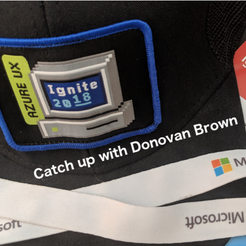 Ignite 2018 Catch Up with Donovan Brown